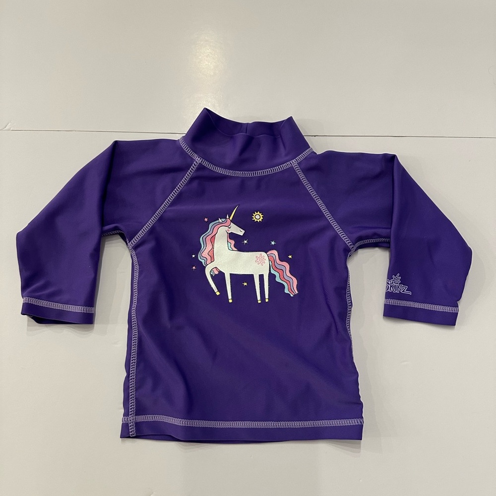 10/20$ UV SKINZ toddler baby rashguard UPF 50+ size 12-18 months
